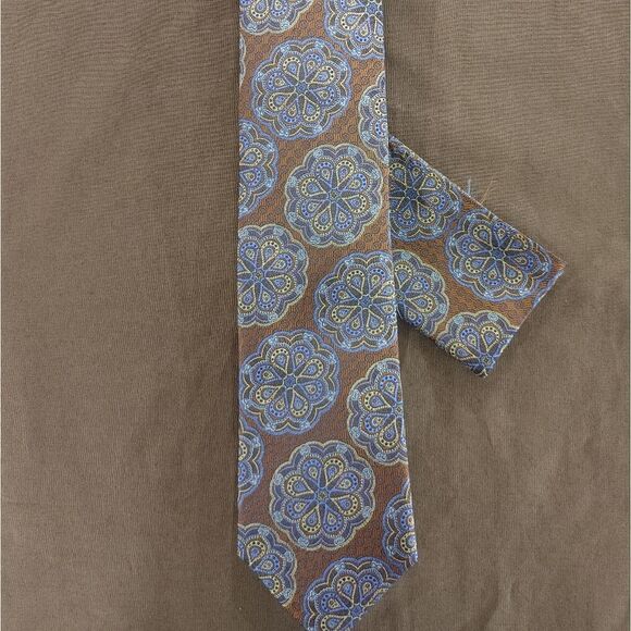STACY ADAMS MEN'S TIE AND POCKET SQUARE SET. - Picture 1 of 5